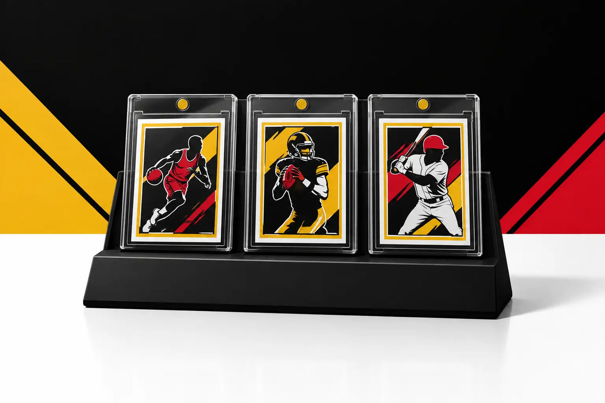 Triple Slab Holder Display: Protect Three Favorites
