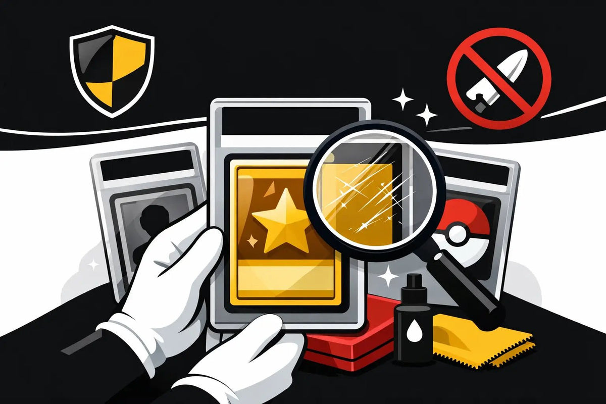 How to Prevent Graded Card Scratches Safely - Slab Saver Comics