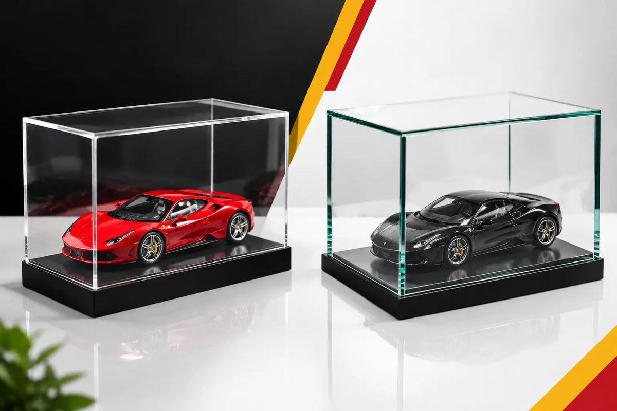Acrylic Versus Glass Slab Cases: What Wins? - Slab Saver Comics