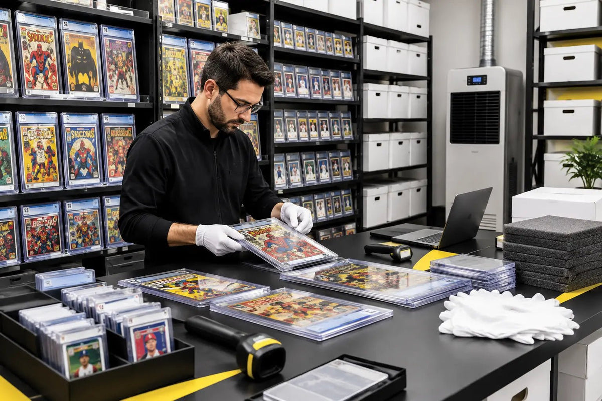 Slab Storage Upgrade for Graded Comics and Cards - Slab Saver Comics