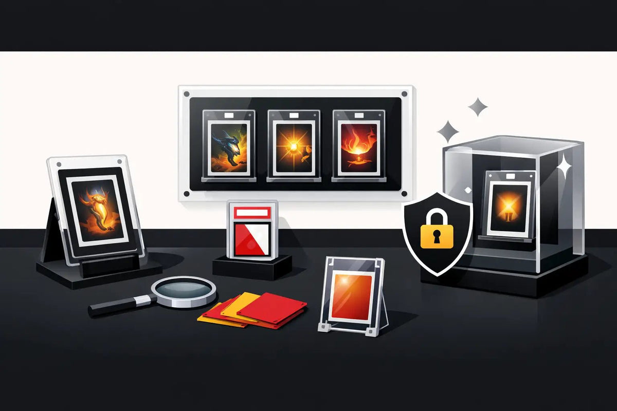 The Safe Way to Display Collectible Cards - Slab Saver Comics