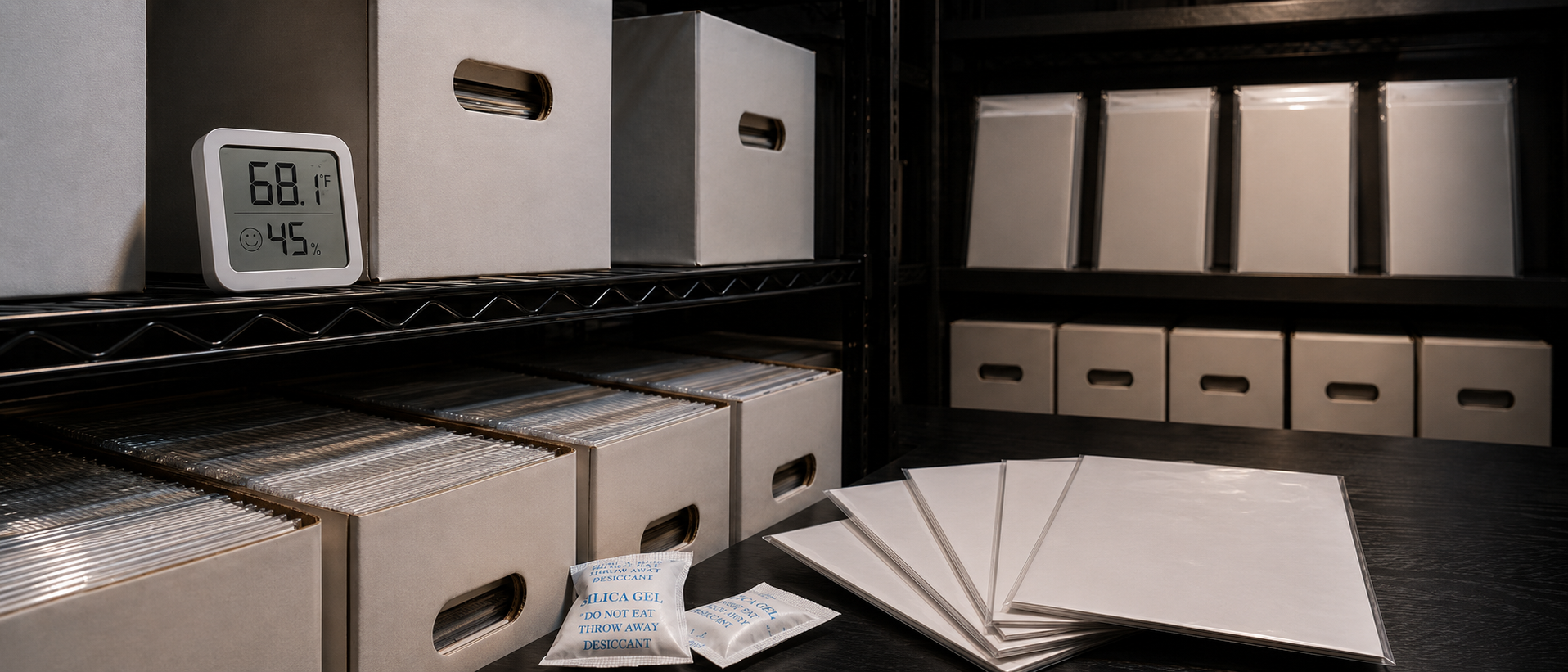 Cool and Dry Isn't Enough: Real Rules of Comic Storage