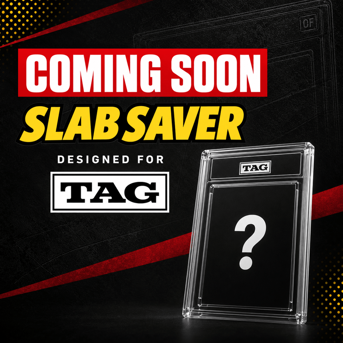Slab Saver Display for TAG Graded Cards — Coming Soon - Slab Saver Comics