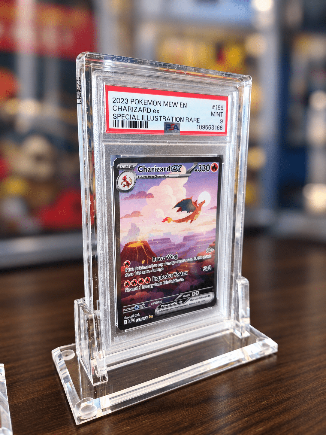 The Single - Graded Card / PSA UV Display Stand - Slab Saver Comics